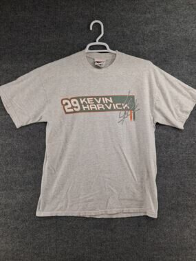 Vintage Nascar Kevin Harvick 29 T Shirt Mens Large Short Sleeve Winners Circle